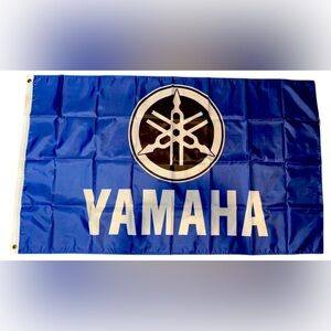 Yamaha Factory Racing Team Flag Garage Sign Banner Motorcycle Bike Moto GP New